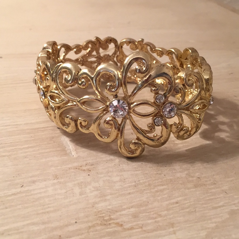 Gold Bangle Bracelet